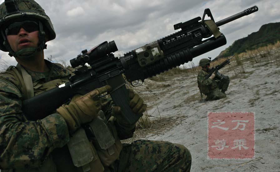 美国各种m16突击步枪,m16步枪基本型