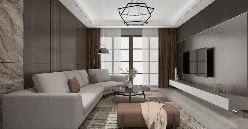 好看的客餐厅效果图,60平方客餐厅一体装修效果图大全