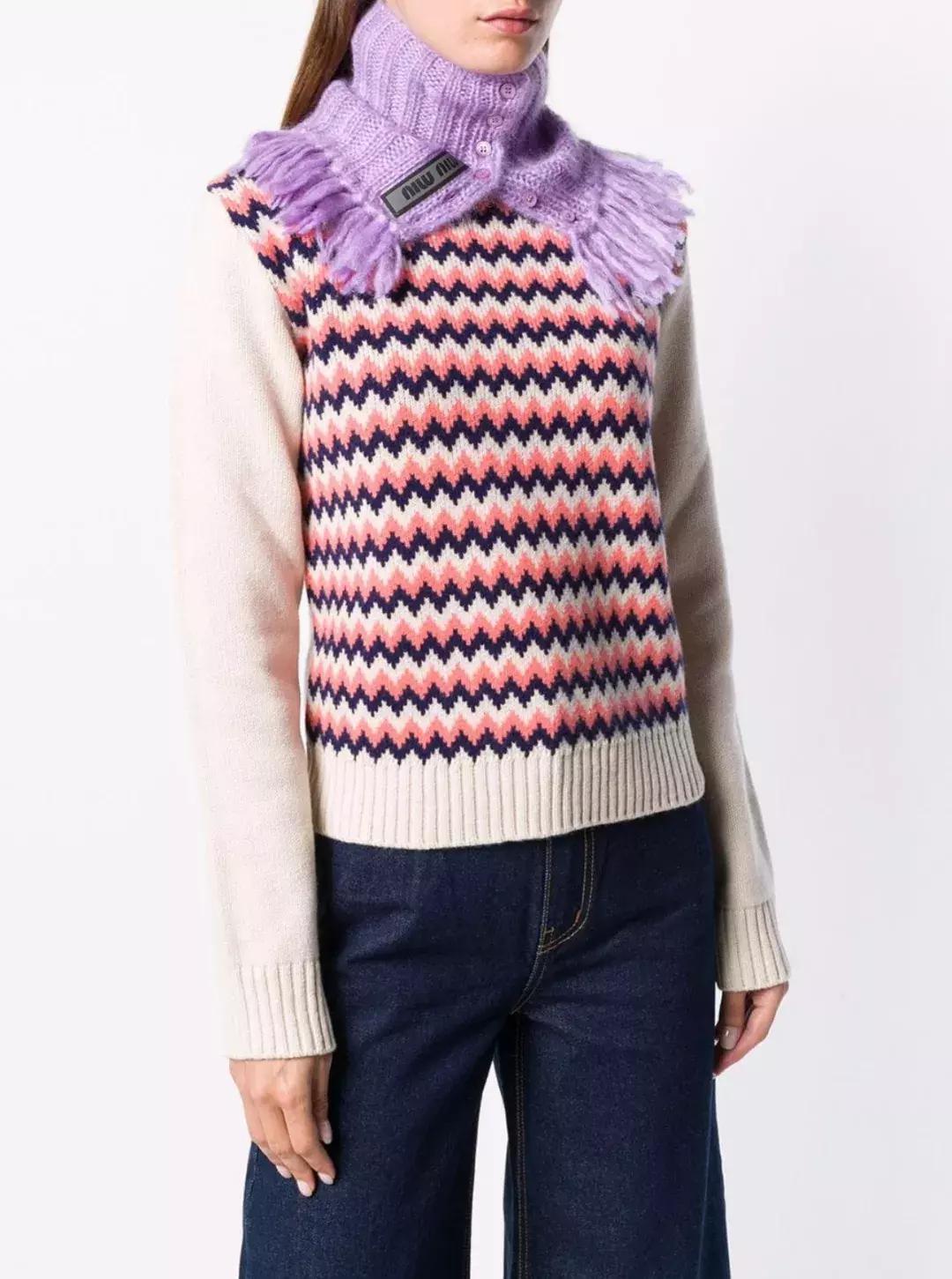 想要冬天穿出高级感,冬天围巾这样系简单又时尚好喜欢