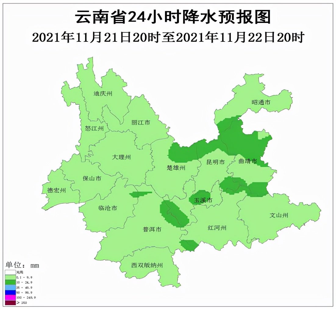 昆明连发13条寒潮预警,昆明今天有哪些地方会下雪