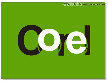 cdr怎么快速把字变成镂空,cdr镂空牌怎么做阴影处理