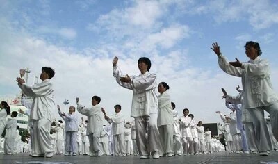 传统武术太极拳的印象,传统武术太极拳演示