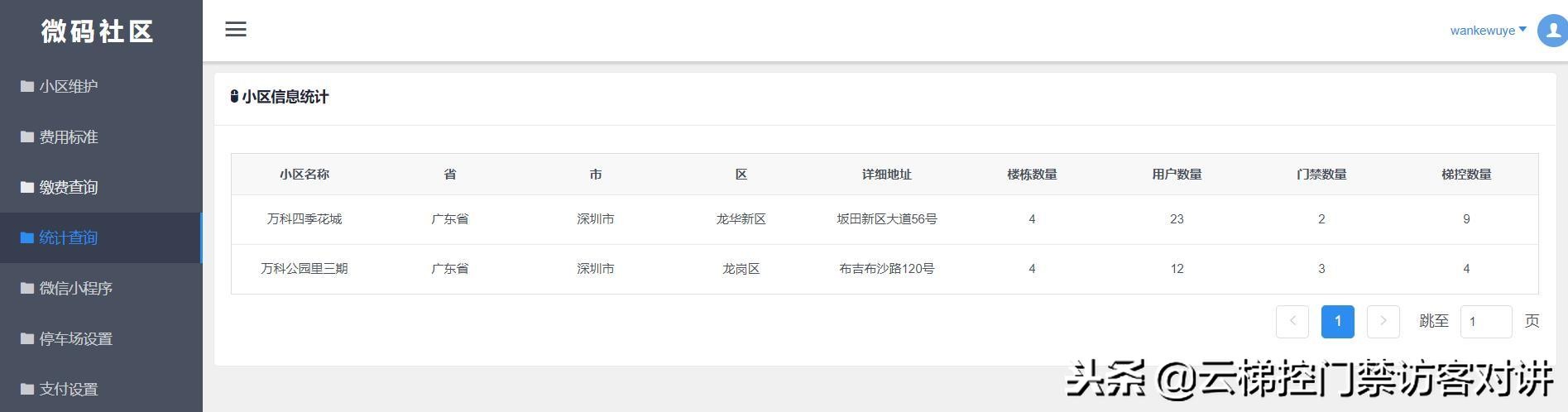 智慧社区和智慧物业,智慧社区平台物业收费操作