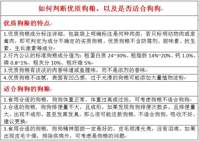 发育时期的狗狗吃什么狗粮,喂养狗狗用狗粮还是肉