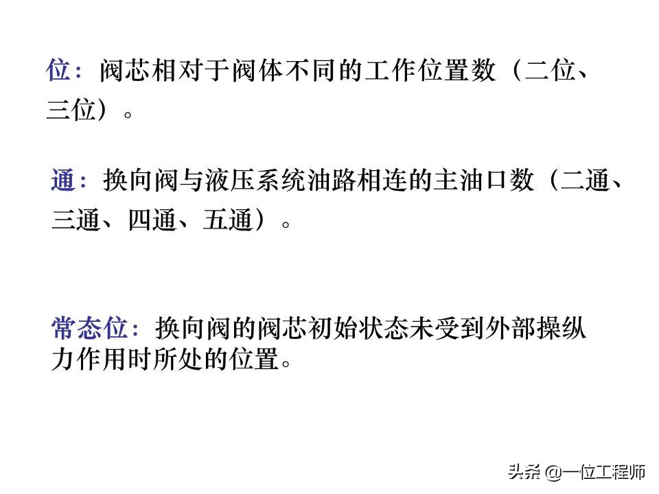液压控制阀的作用原理,64页内容介绍方向控制阀,值得学习