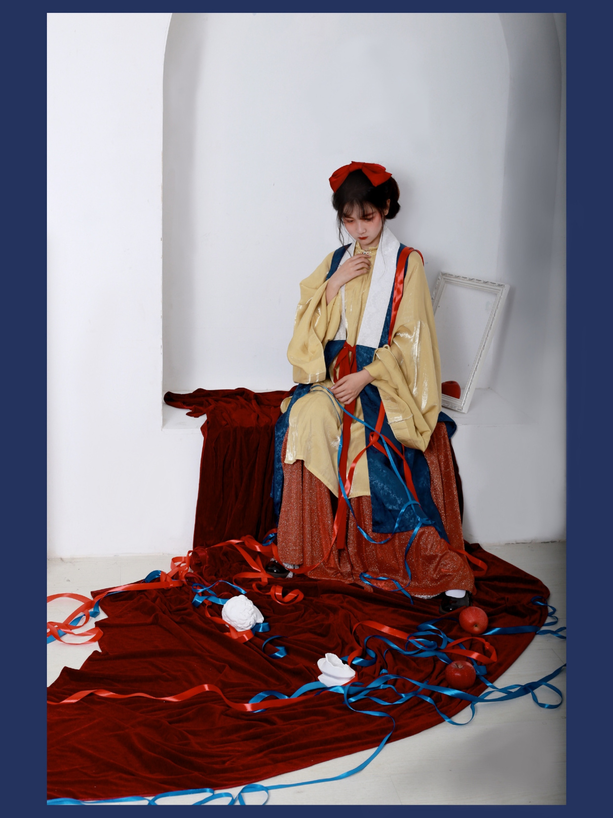 黑暗风格的汉服,暗黑汉服