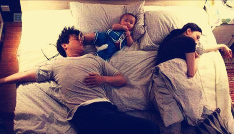 宝宝睡觉360旋转,婴儿晚上睡觉360度旋转