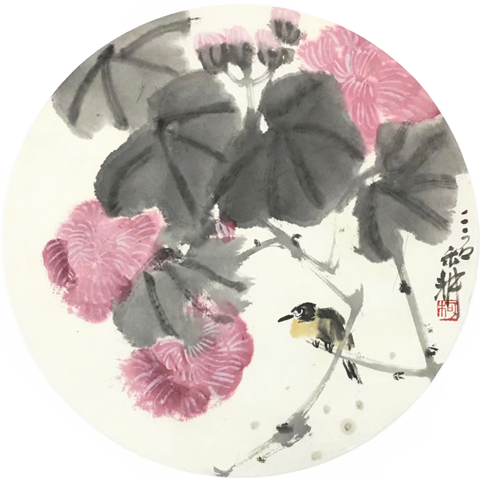 柯和根山水画,南北花鸟画精品欣赏