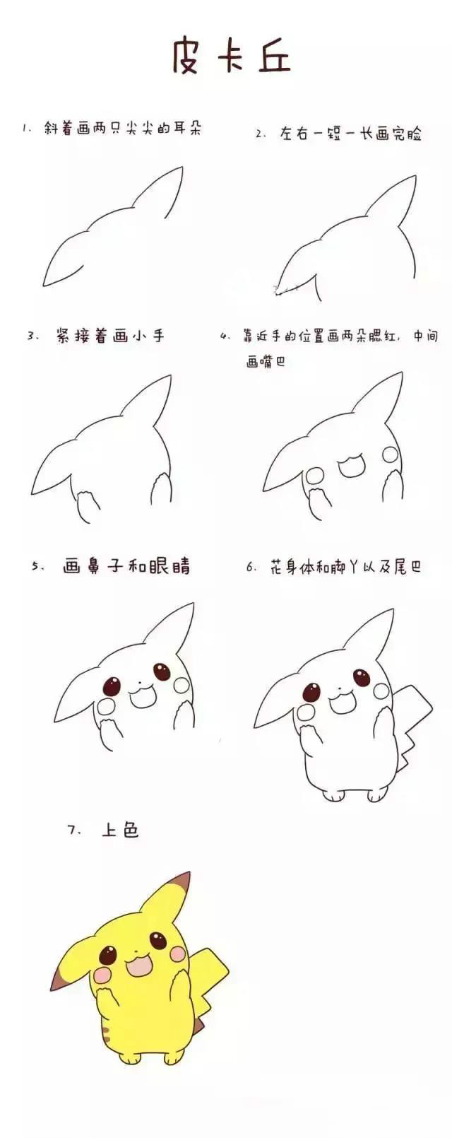 3-6岁儿童简笔画基础教程,简笔画教程儿童简笔画