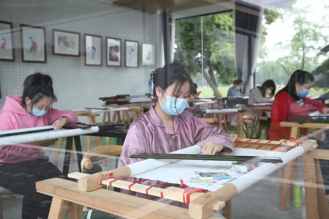 安靖锦绣滨河城 (一个用丝线绣出来的锦绣滨河之城)