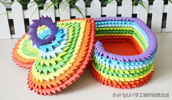 超简单的三角插教程,三角插孔雀开屏全图解详细步骤