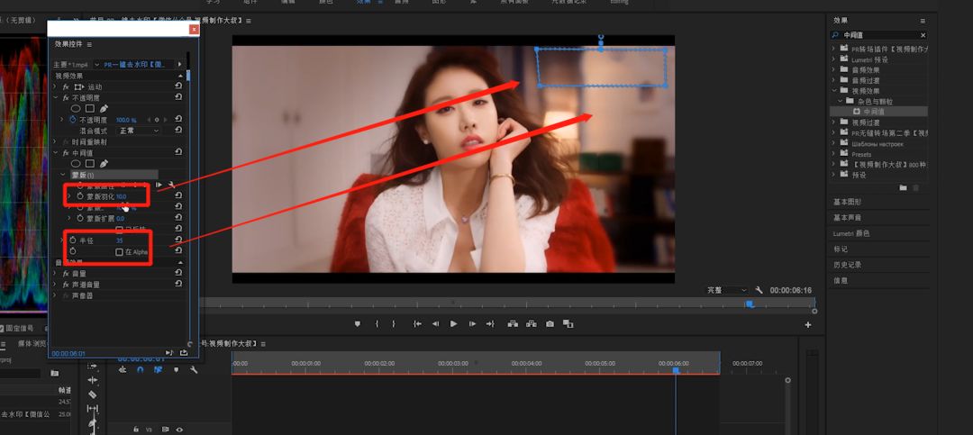 pr去水印最简单的方法,在pr中怎么去水印有几种方法