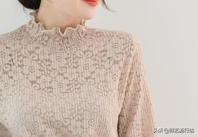 韩版穿搭女装高级感春,女装毛衣新款韩风搭配