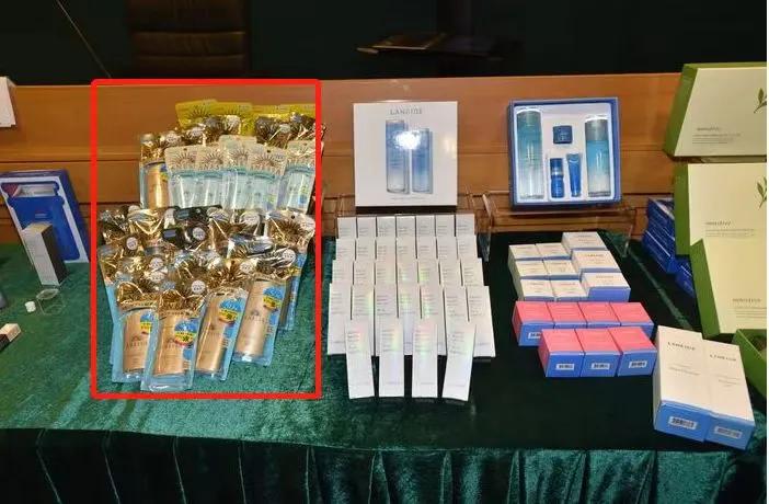 香港海关查获假贴牌加工化妆品牌,新闻香港假化妆品