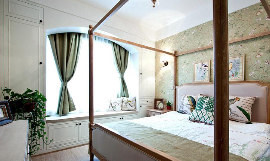 飘窗别浪费做书桌,飘窗书桌衣柜一体设计节约空间