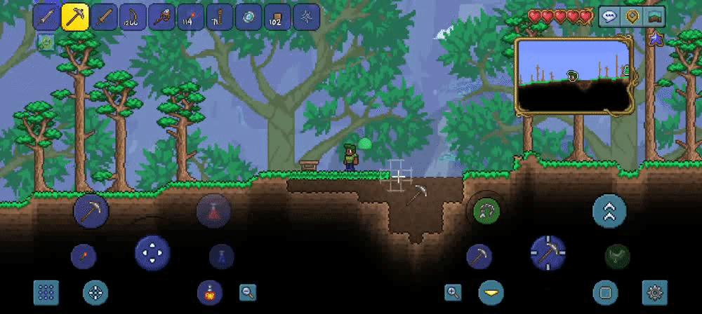 泰拉瑞亚基础操作教学,泰拉瑞亚从零开始通关教学