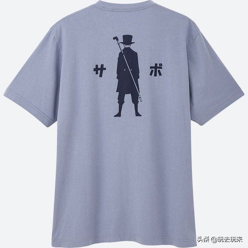 优衣库海贼王50周年短袖,优衣库海贼王联名2022搭配