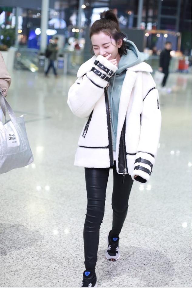 宋祖儿羊羔绒衫,宋祖儿同款卫衣外套