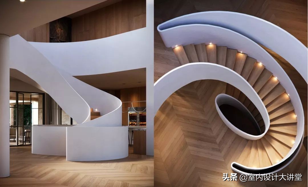 层高3.6米的双跑楼梯设计尺寸,楼梯设计到什么位置好