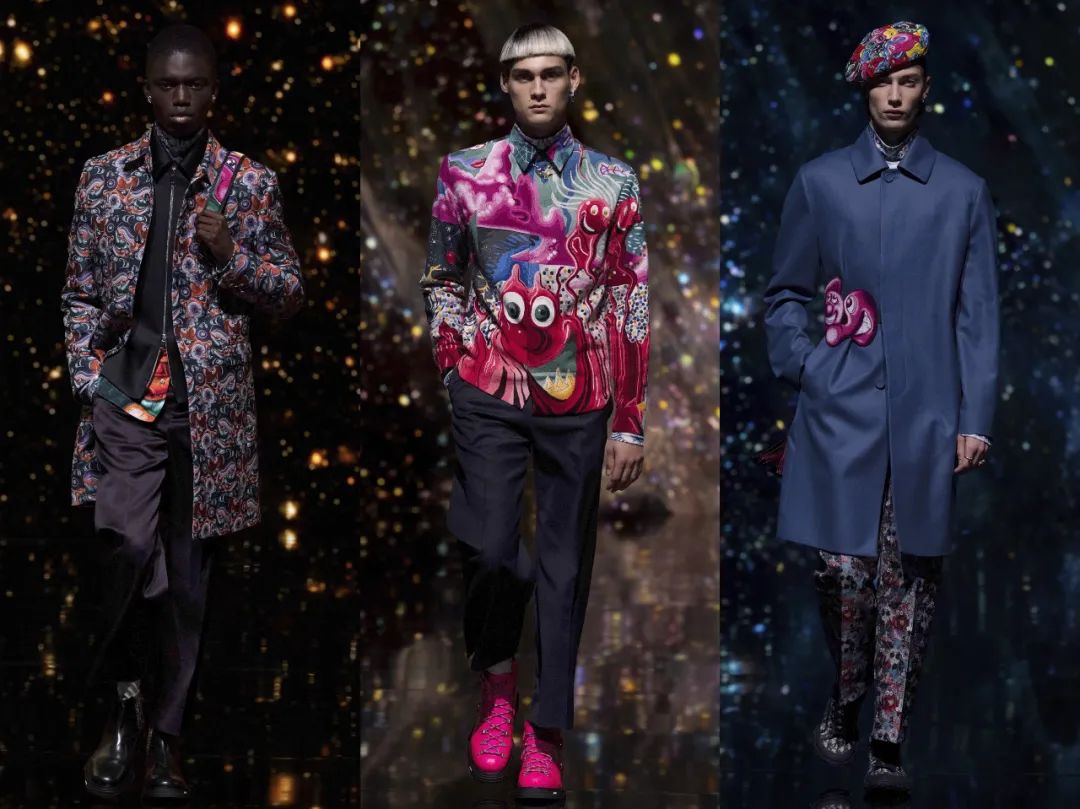 dior杨颖星空裙,dior星空大秀