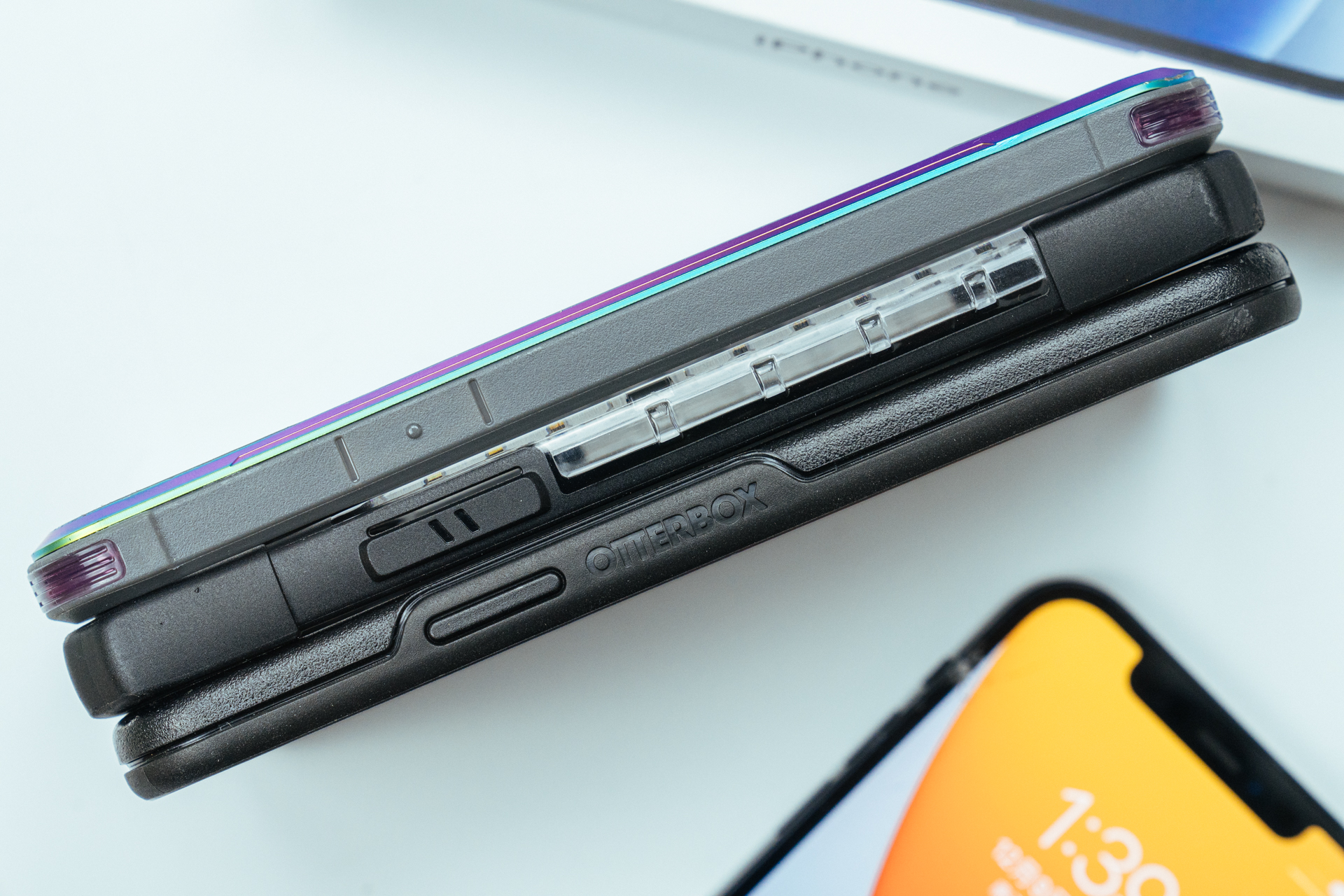 iphone12pro原装透明保护壳测试,iphone12无镜头保护手机壳