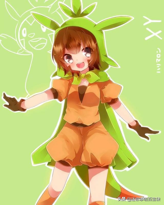 宝可梦拟人化可爱,宝可梦拟人化后