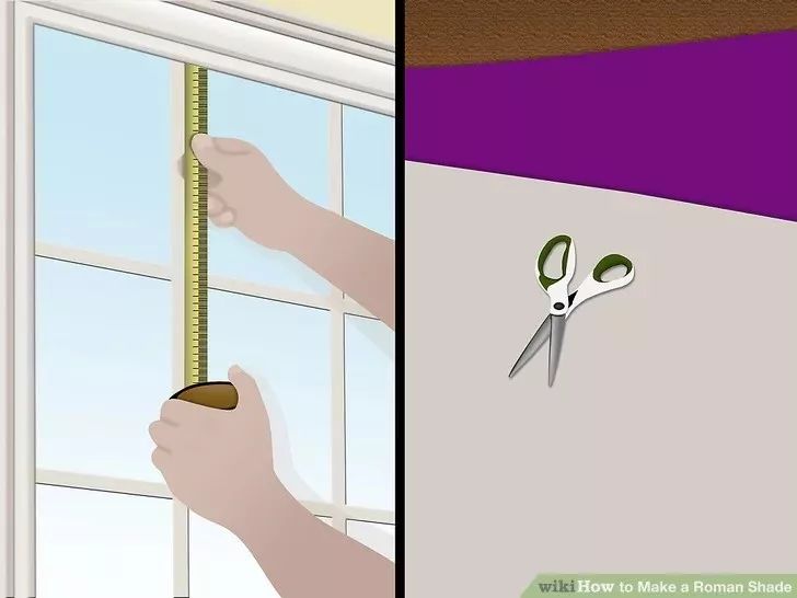 简单的罗马帘怎么做好看,罗马帘怎么剪裁制作