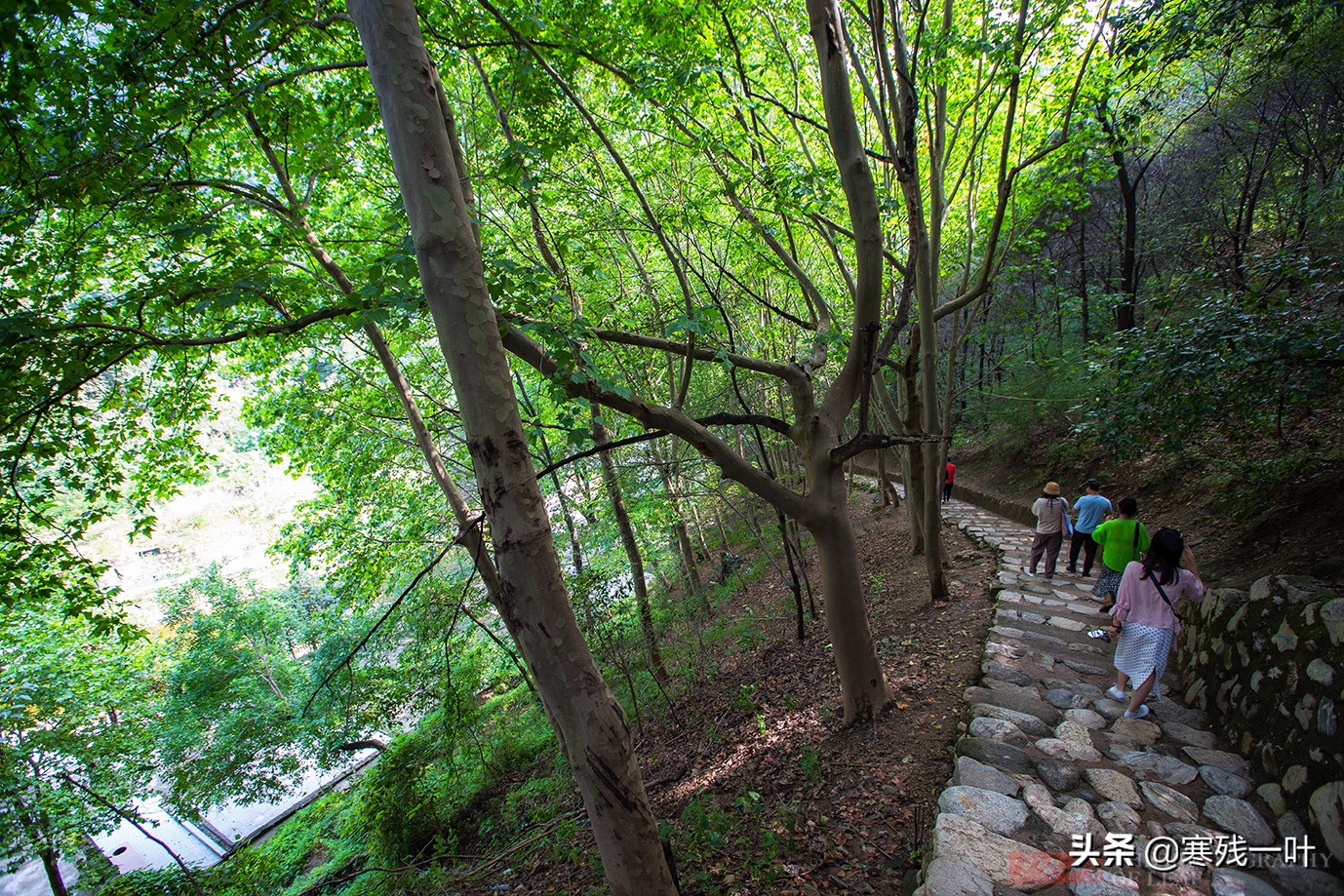 西安高冠瀑布和壶口瀑布,西安高冠瀑布玉皇洞