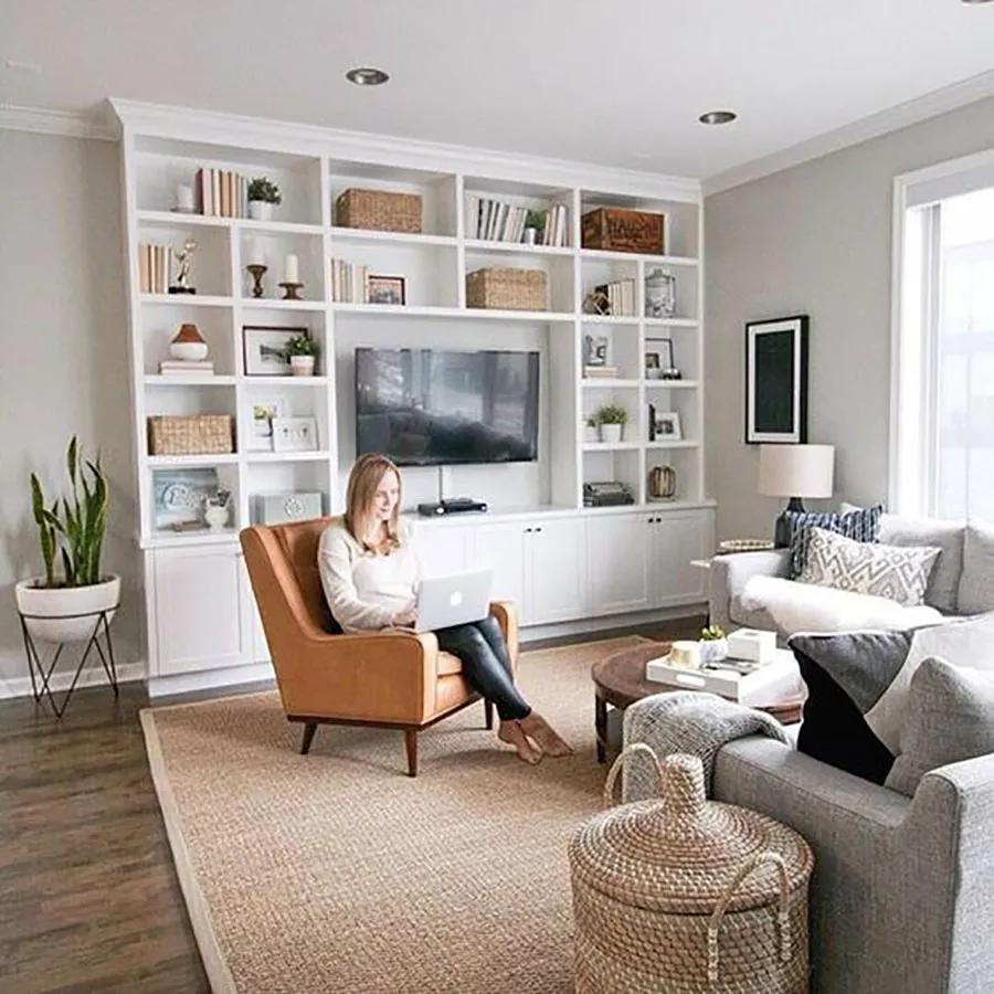 30种电视背景墙,2022最火的100款电视背景墙设计