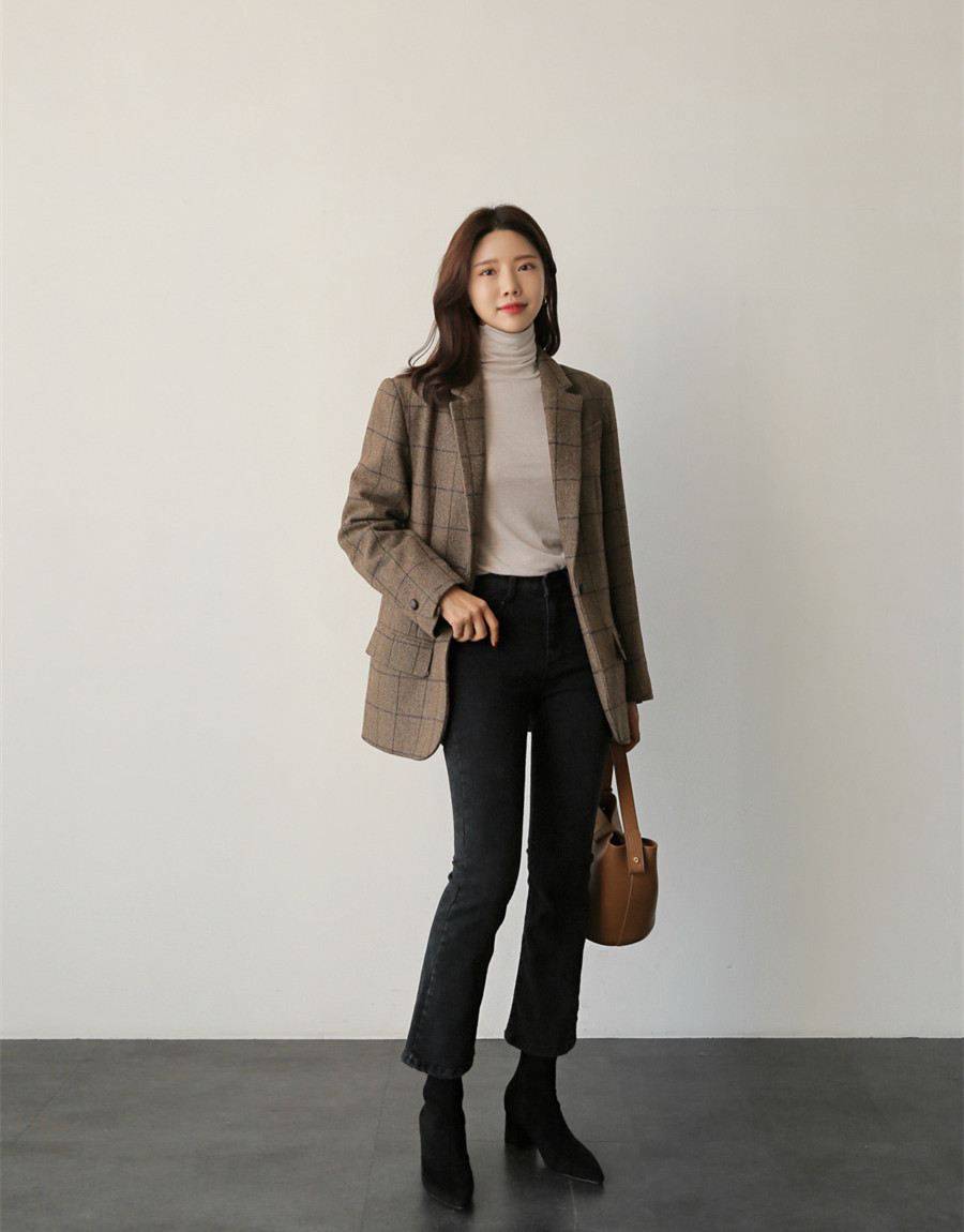 银行工作服女装职业装冬季,冬季职业装女性套装配什么鞋