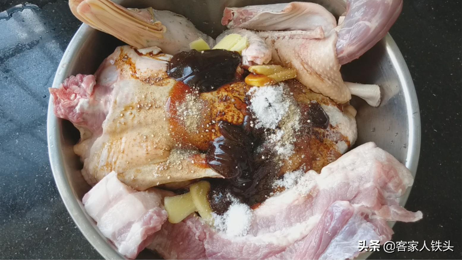 五花肉焖鸭怎么做,广东正宗五花肉焖鸭