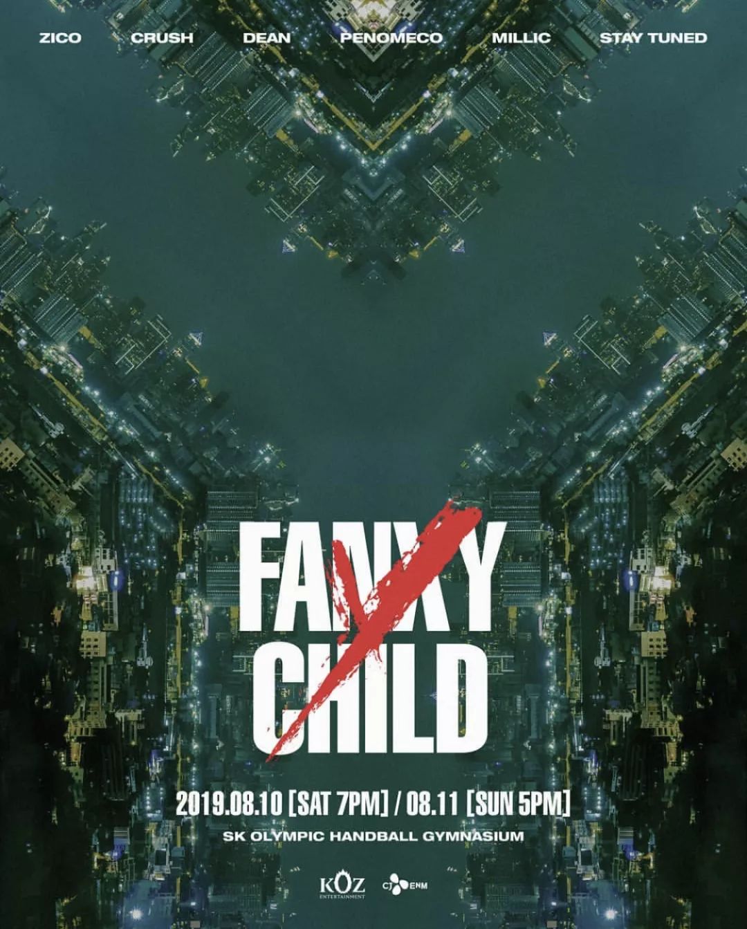 FANXYCHILD|韩国最时髦crew出新歌，先来认认都有谁