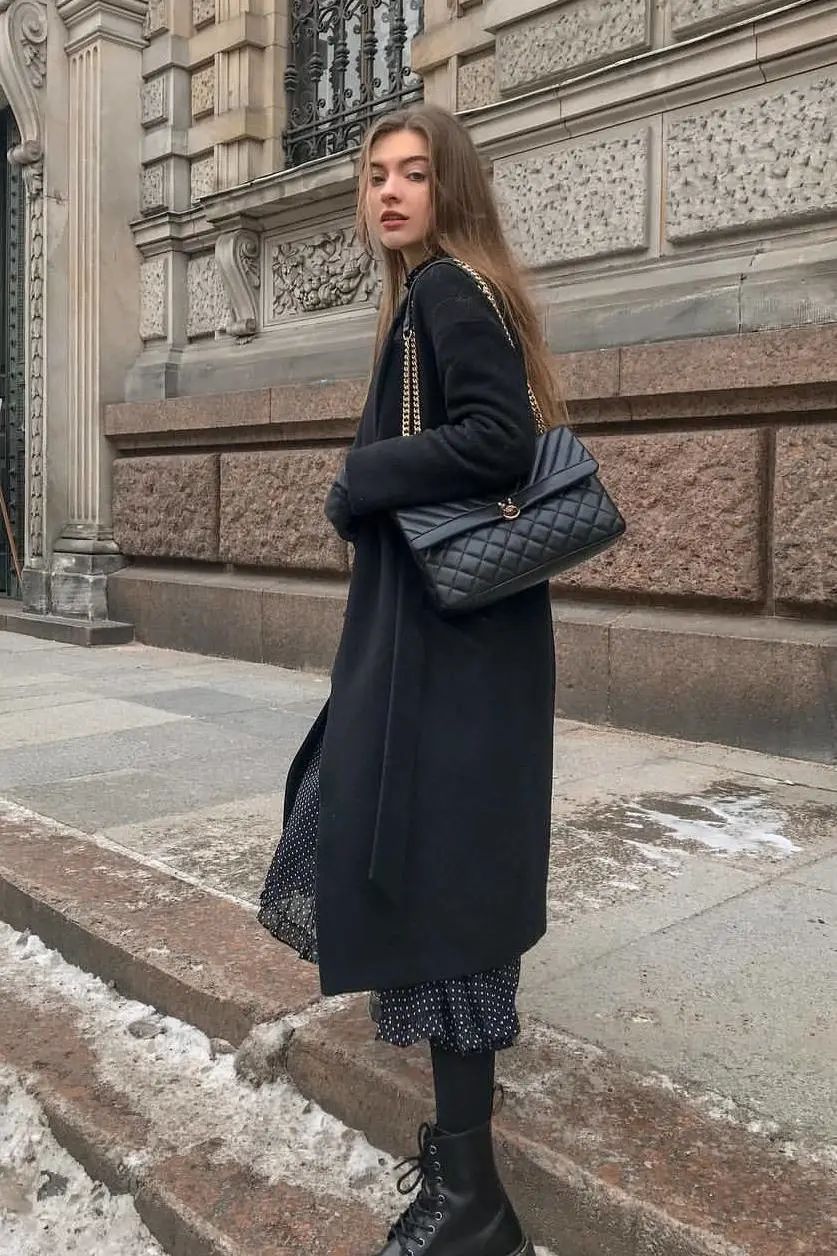 秋冬不露脚踝穿法火了,今年冬天流行九分裤露脚踝穿法