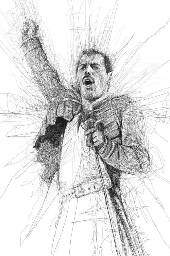 素描怎么画线好看,素描线条怎么画比较圆润