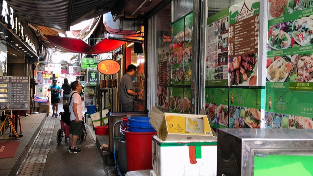 香港西贡吃海鲜,香港西贡码头卖海鲜