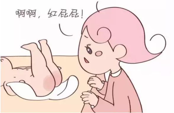 恼人的红屁屁怎么让它远离宝宝呢,预防宝宝红屁屁记住这七字诀