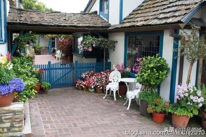 加州卡梅尔小镇,加州卡梅尔海景别墅