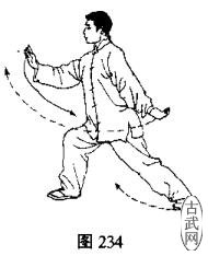 24式简化太极拳云手,杨式24式简化太极拳