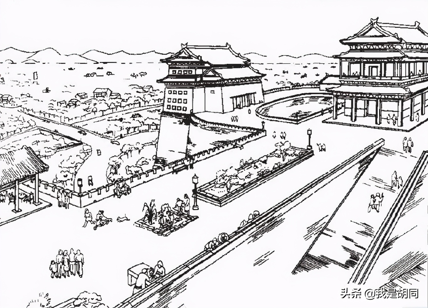 北京和西安世界之最,这就是北京二环最真实的样子