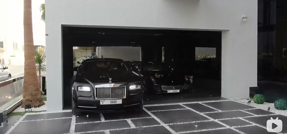 迪拜小哥豪宅,迪拜土豪哥卖劳斯莱斯