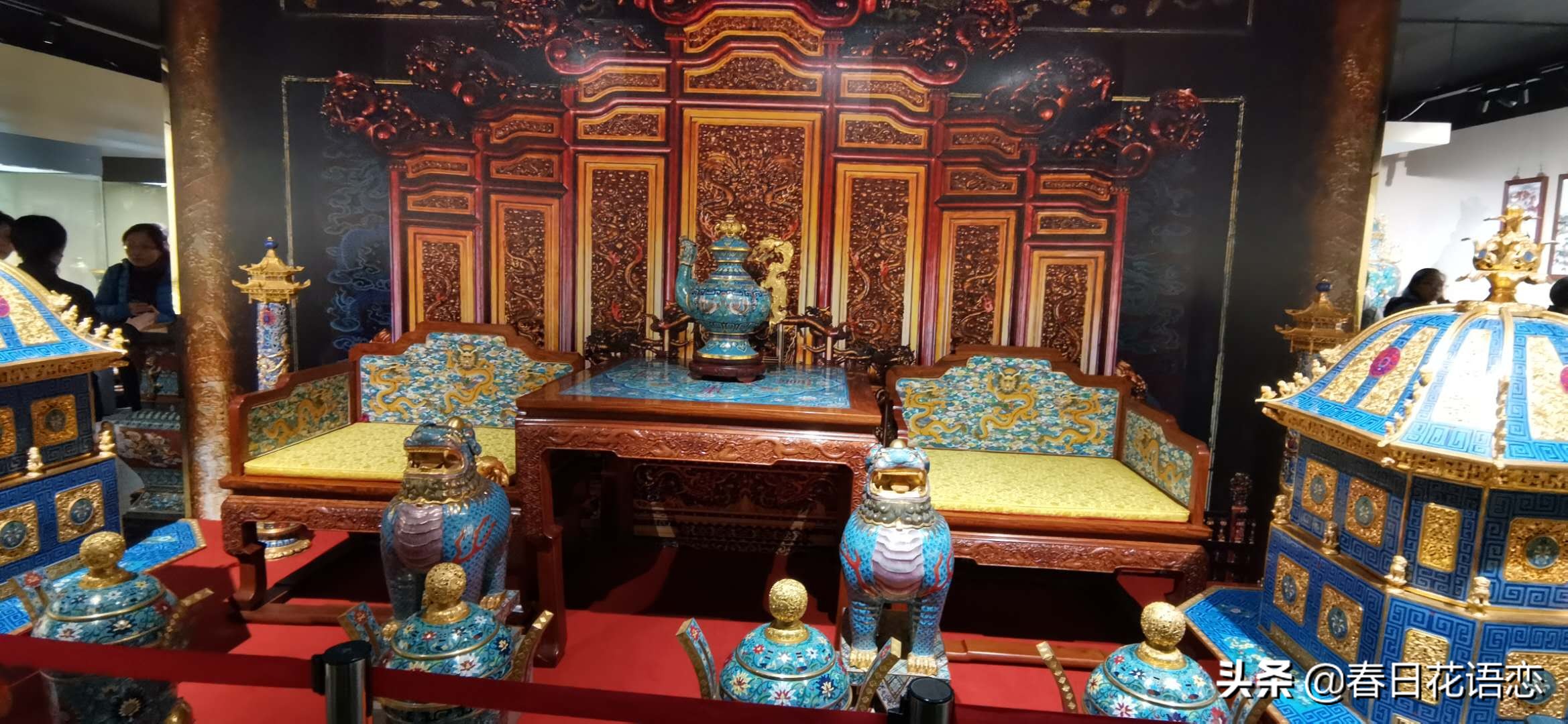 宫廷五大宝石景泰蓝,盛世宠儿景泰蓝