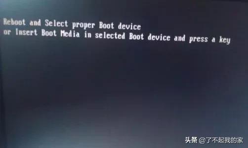 rebootandselectproperbootdevice,win10开机出现rebootandselect
