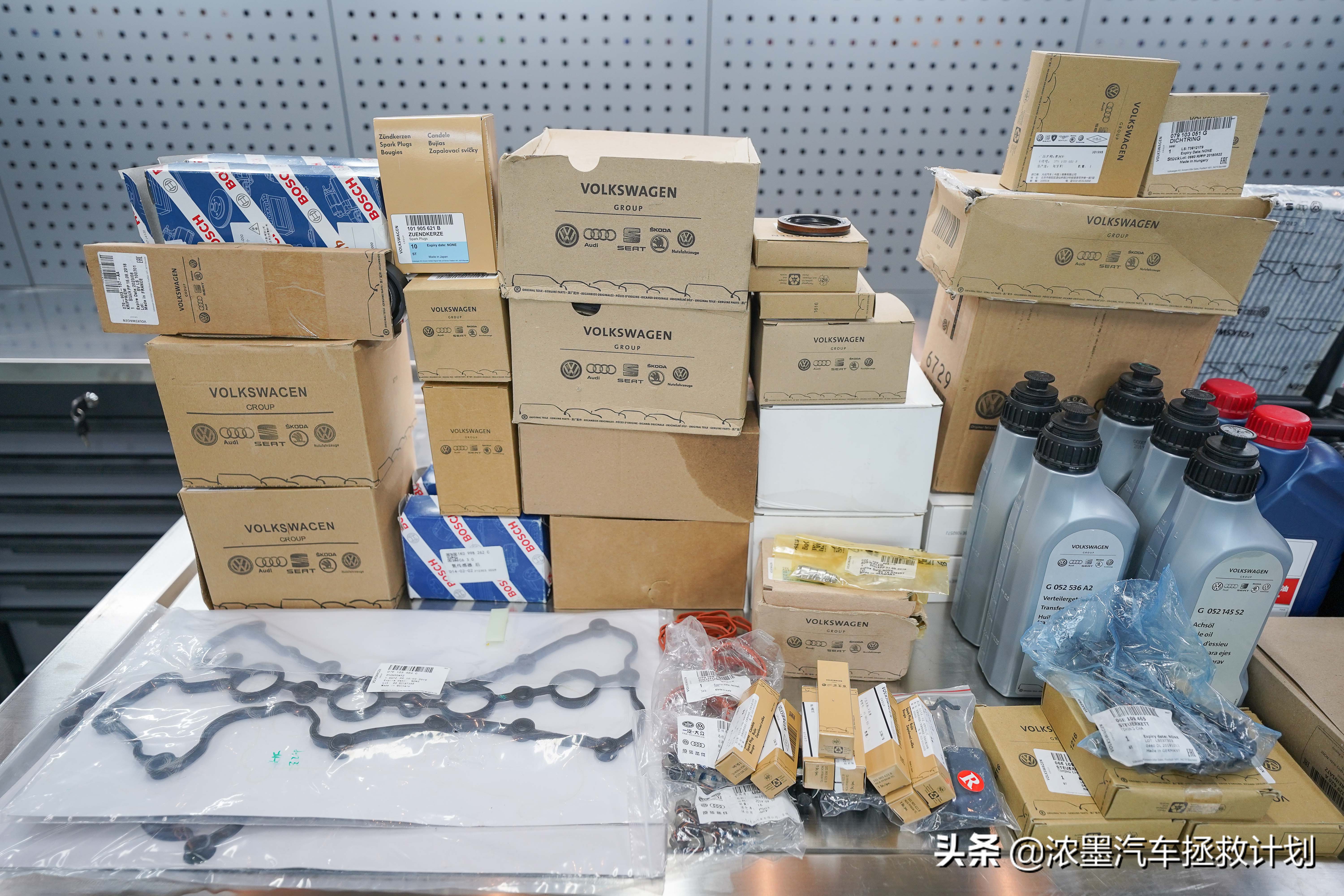 09款途锐全车修复翻新,完美修复一台即将报废的途锐