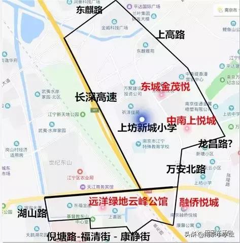 最新江宁开发区学校学区划分,学区曝光