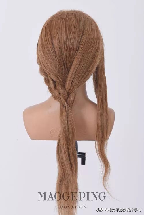 中分马尾扎中低马尾好看技巧,低马尾怎么扎才好看发量少