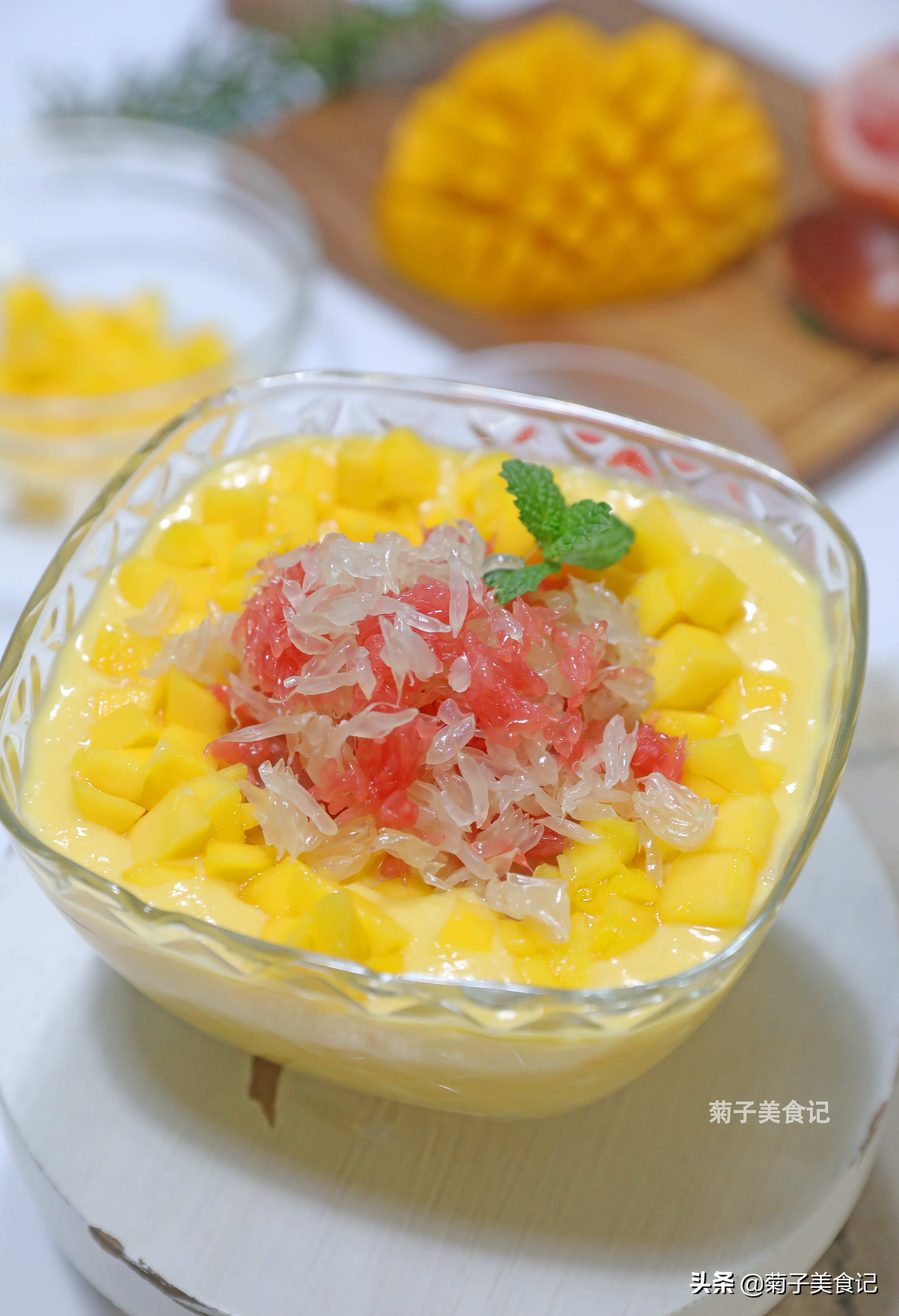 杨枝甘露自带仙气的港式甜品,港式杨枝甘露的做法