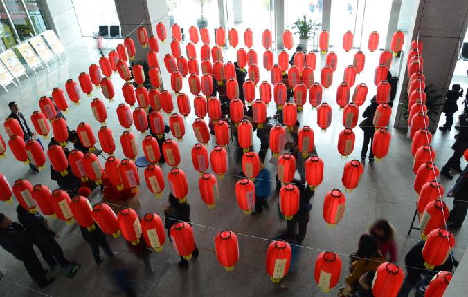 灯谜，新津人的“脑保健操”