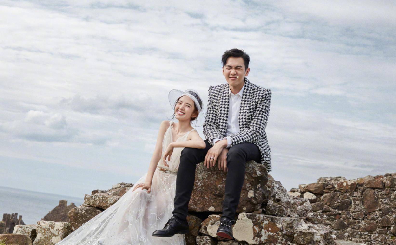 唐艺昕晒张若昀结婚视频,张若昀唐艺昕拍婚纱照被偶遇