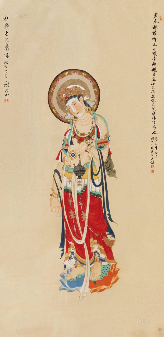 张大千的画高清图片大全,张大千的精品