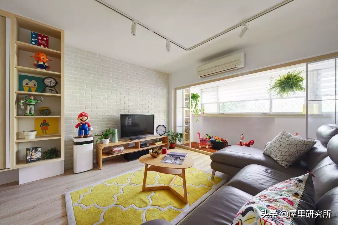 92平方二房改小三房装修,巧改旧家具